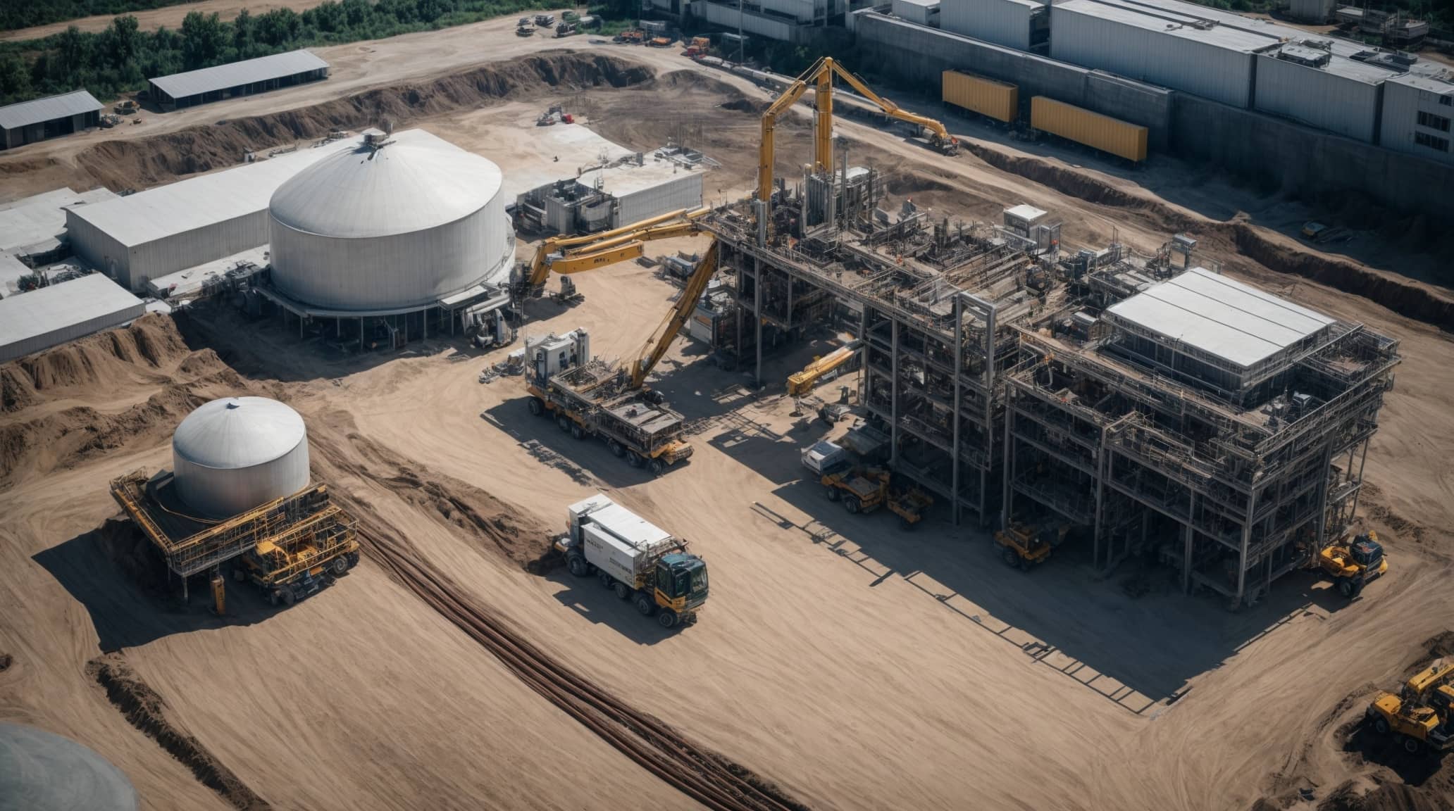 concrete mixing