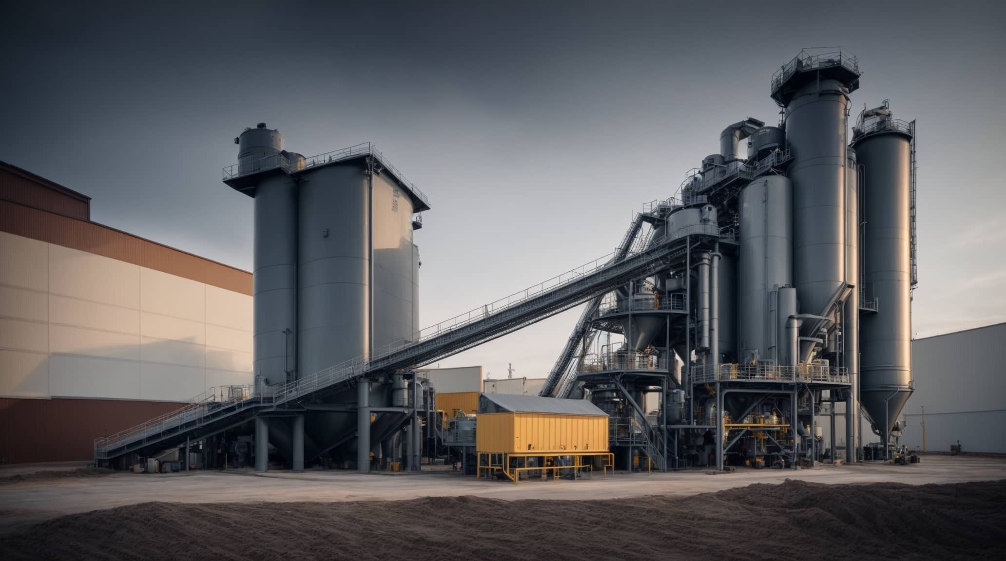 environmentally friendly batching plant