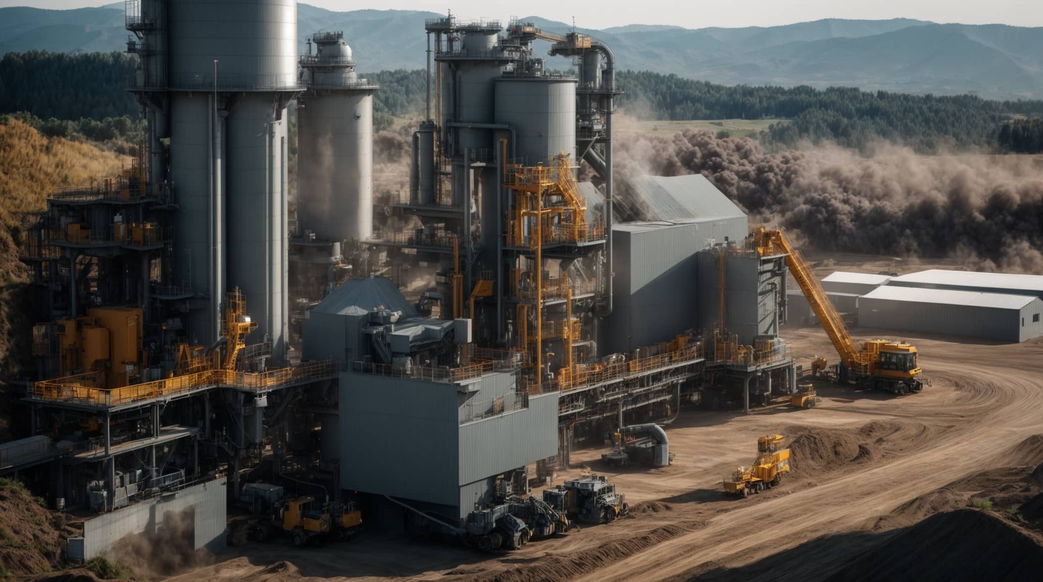 high-tech concrete batching