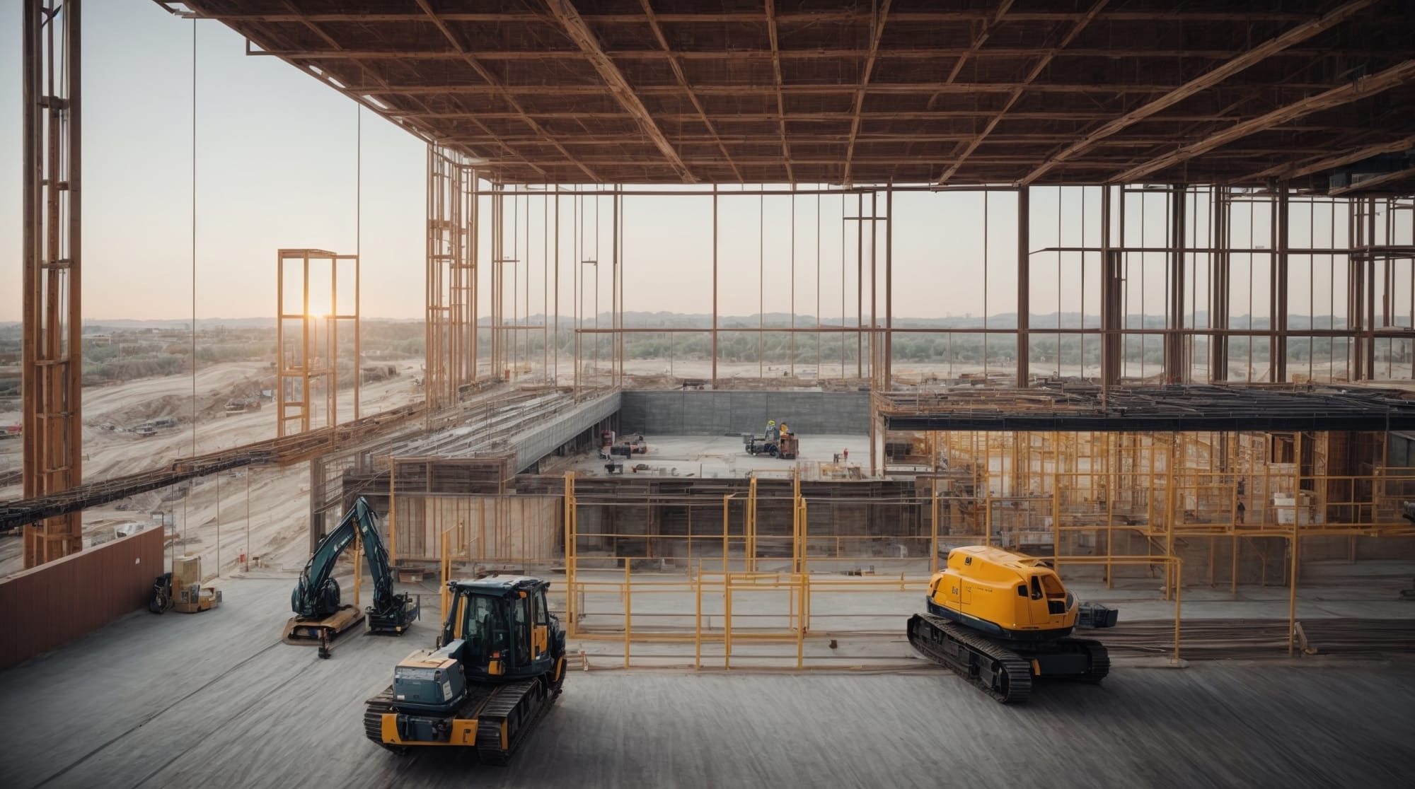 AI construction management AI-powered software being used for construction project management.