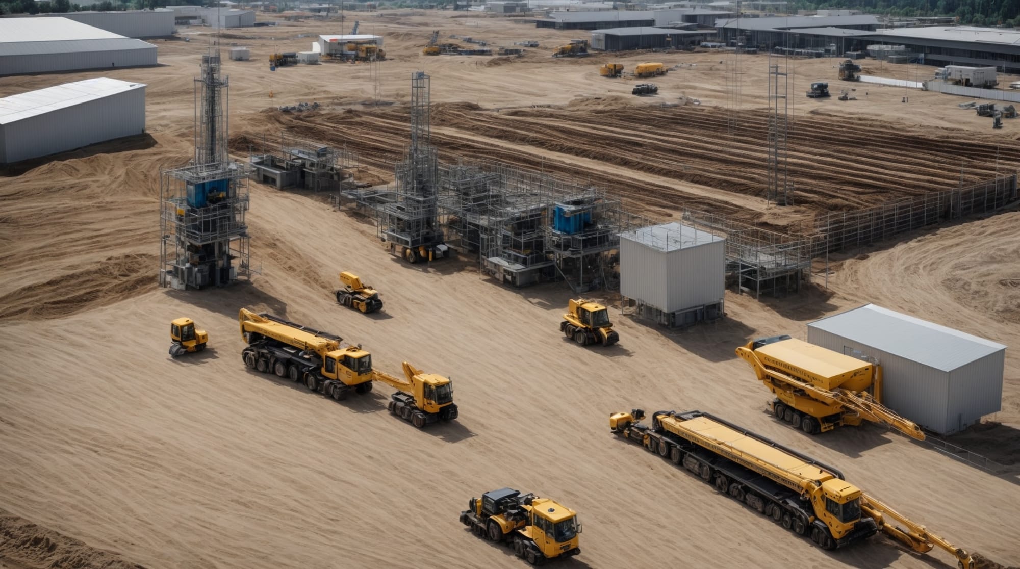 automated batching automated batching system in action at a construction site
