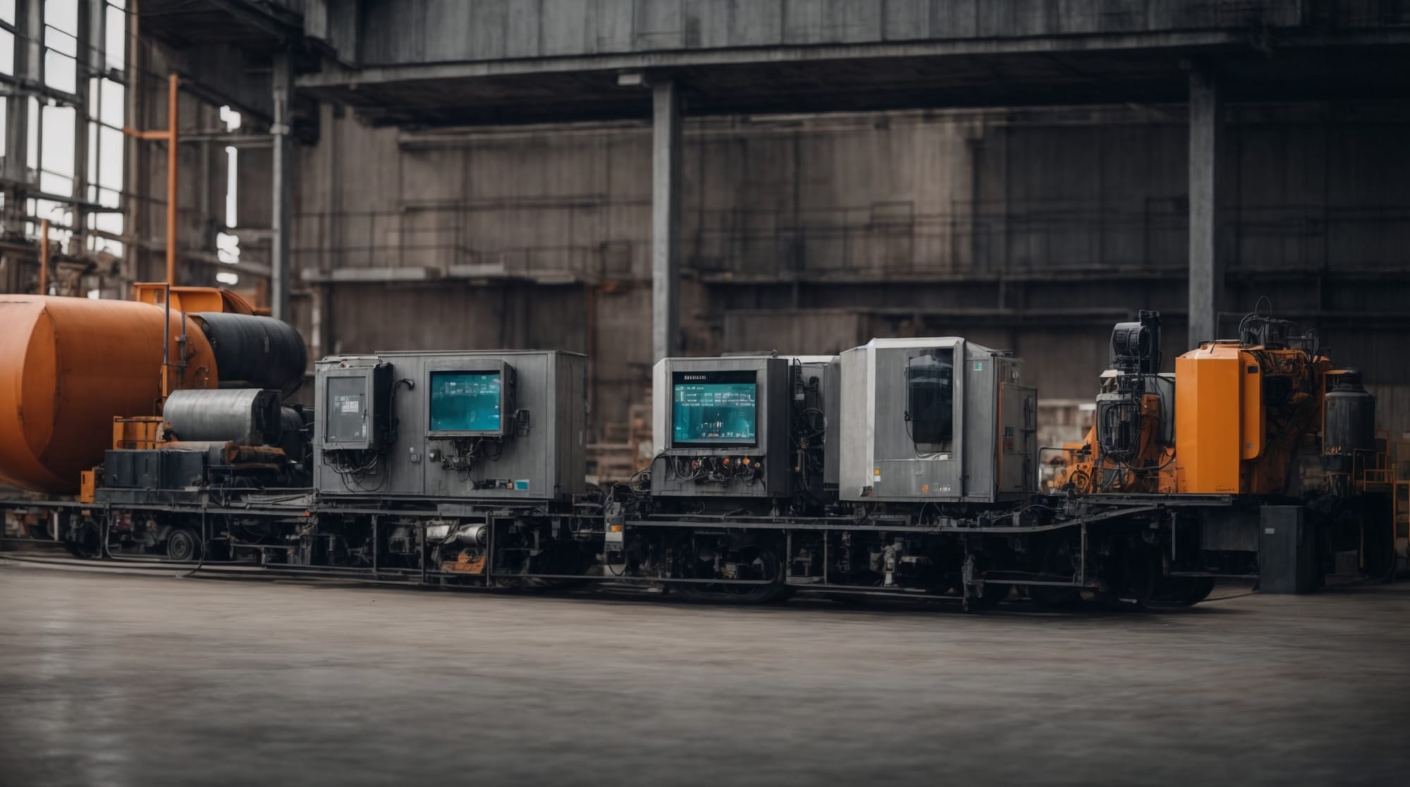 advanced IoT devices used in concrete batching