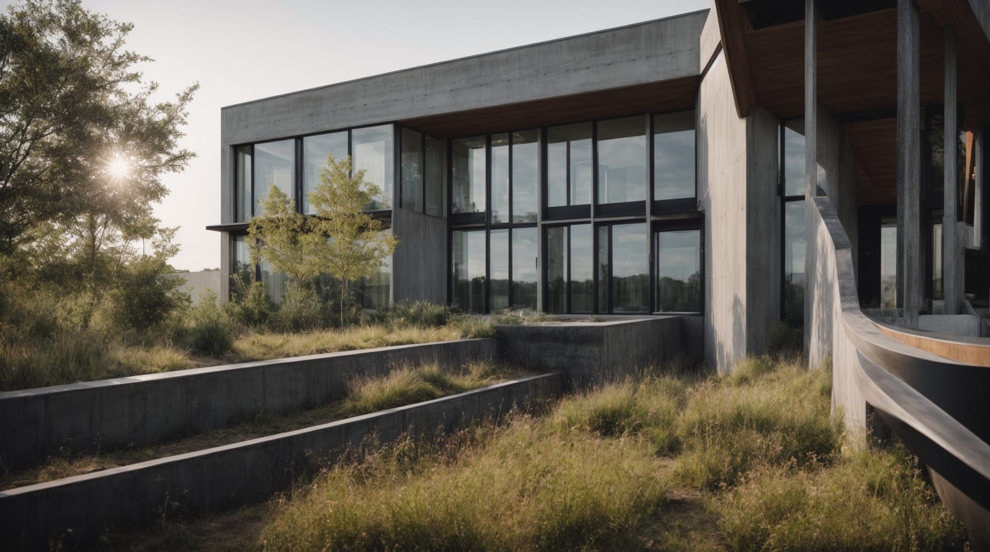 Eco-friendly concrete technology in use