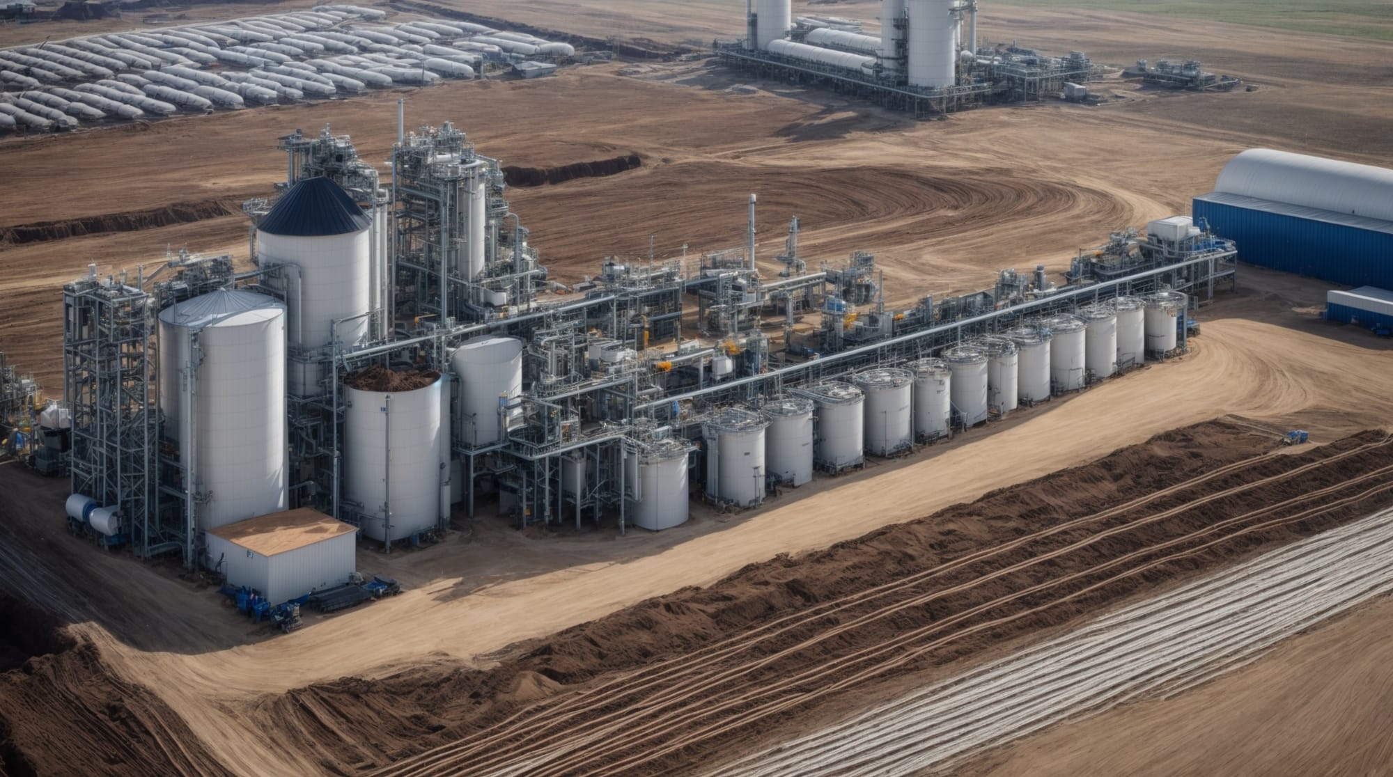 modular batching plant optimizing material use