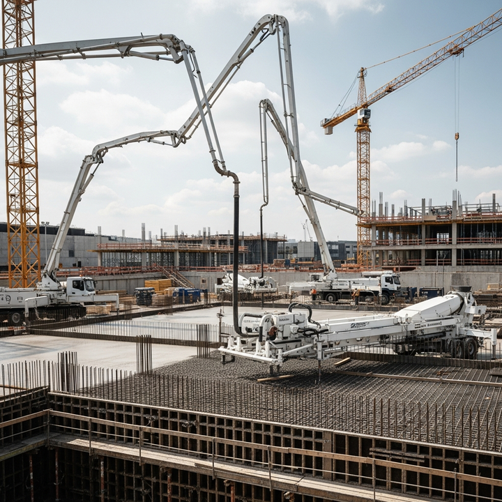 Advancing Heavy Equipment Insights Focusing on Concrete Technology for Construction Excellence